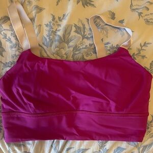 Lululemon Women's Pink Sports Bra